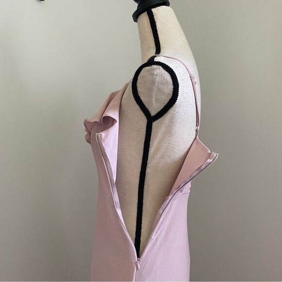 Socialite Pastel Pink Ruffled Romper size XS Girlhoodcore Asymmetrical Jumpsuit - Picture 9 of 15